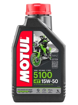 ACEITE MOTUL(4T) 5100 ESTER 15w50 S-SINTET..1L