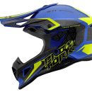 CASCO CROSS FAST BRAVE L AZUL AMARILLO 1093AM.TORK