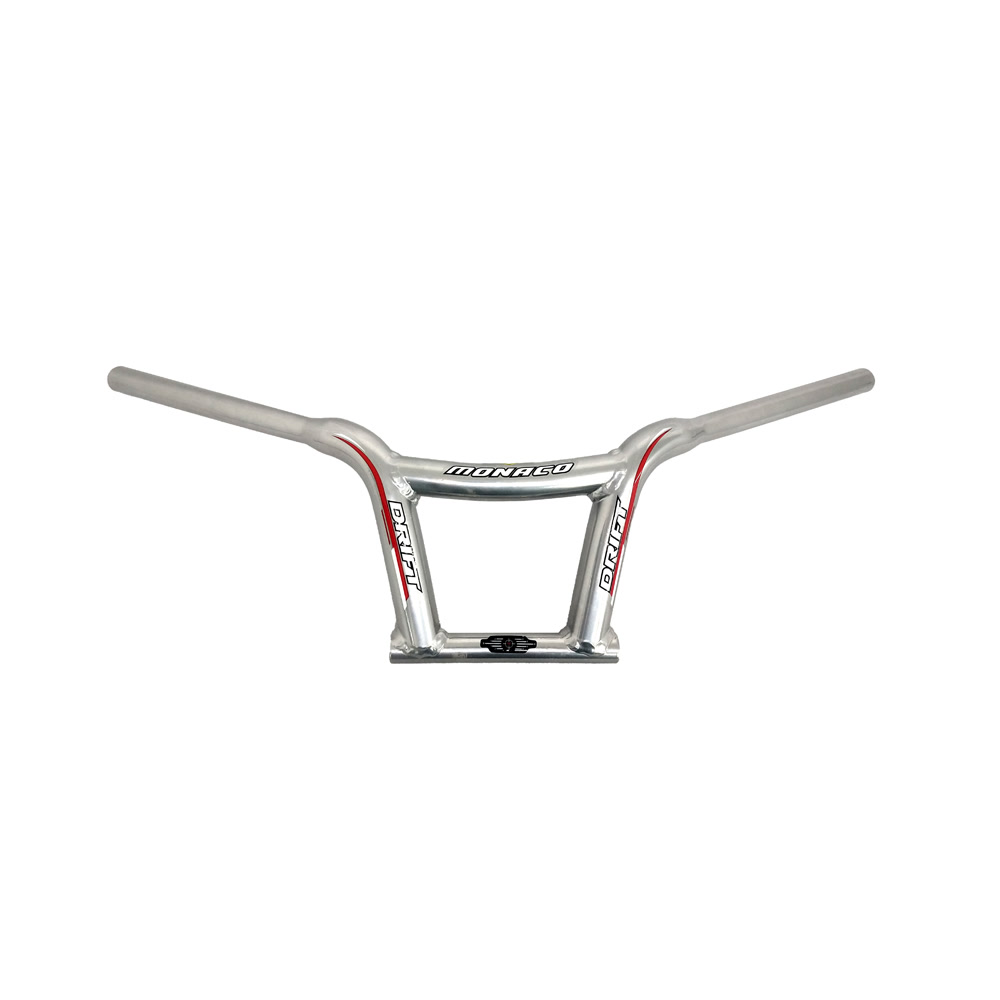 MANUBRIO DRIFT ALTO PLATA CROMADO BR