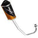 SIL.TURBO NEXT HONDA 150 CG ESD DORADO777.TORK