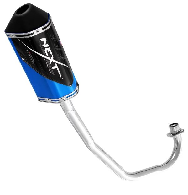 SIL.TURBO NEXT HONDA 250 TORNADO .....AZUL....TORK