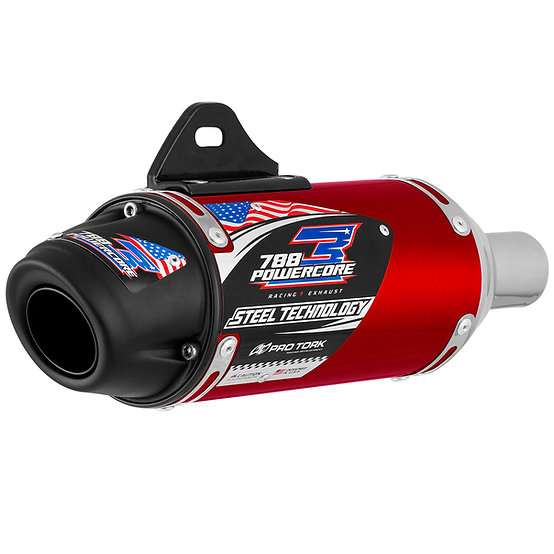 SIL.TURBO CORE3-STEEL HONDA 105 BIZ ROJO......TORK