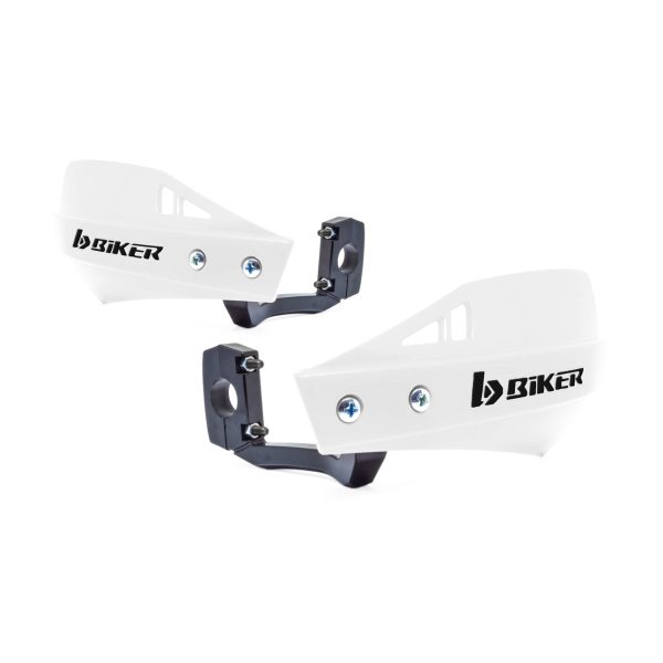 PROTECTOR DE MANOS MX1.......- BLANCO 441401-BIKER