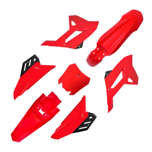 KIT PLAST.HONDA 230CRF ROJO(08)1120418-BIKER